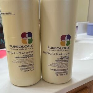 Pureology Perfect 4 Platinum Cream Bottles shampoo & conditioner
